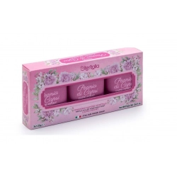 ITERITALIA Zestaw 3 naturalnych mydeł PIWONIA Z CAPRI 3x125g